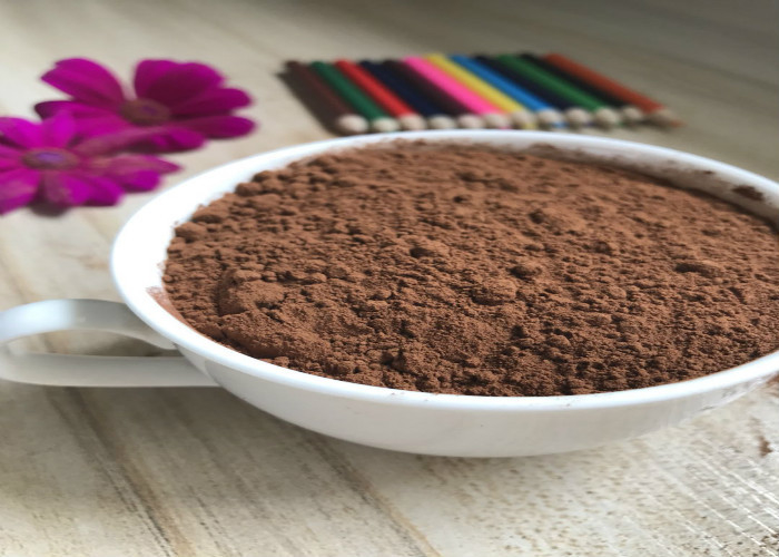 10-14 25Kg ISO9001 AF01 Alkalized cocoa powder dengan coklat kemerahan ke coklat gelap