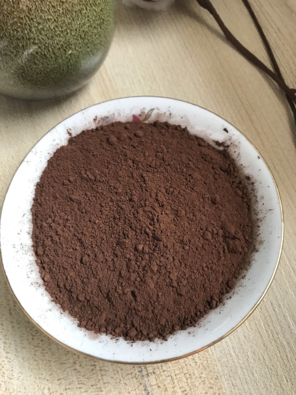 Bubuk Cokelat Lemak Tinggi ISO9001, Coklat Gelap Bubuk Kakao Tanpa Rasa Asing